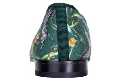 Africa Emerald Silk Slipper (Narrow)