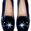 Aquarius Midnight Velvet Slipper (Women)