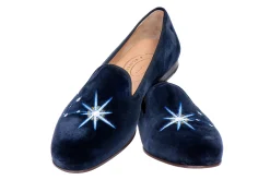 Aquarius Midnight Velvet Slipper (Men)