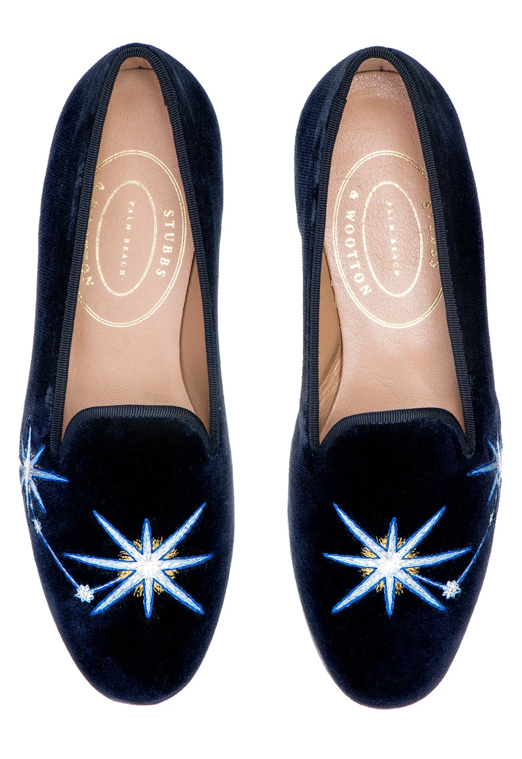 Aries Midnight Velvet Slipper (Women)