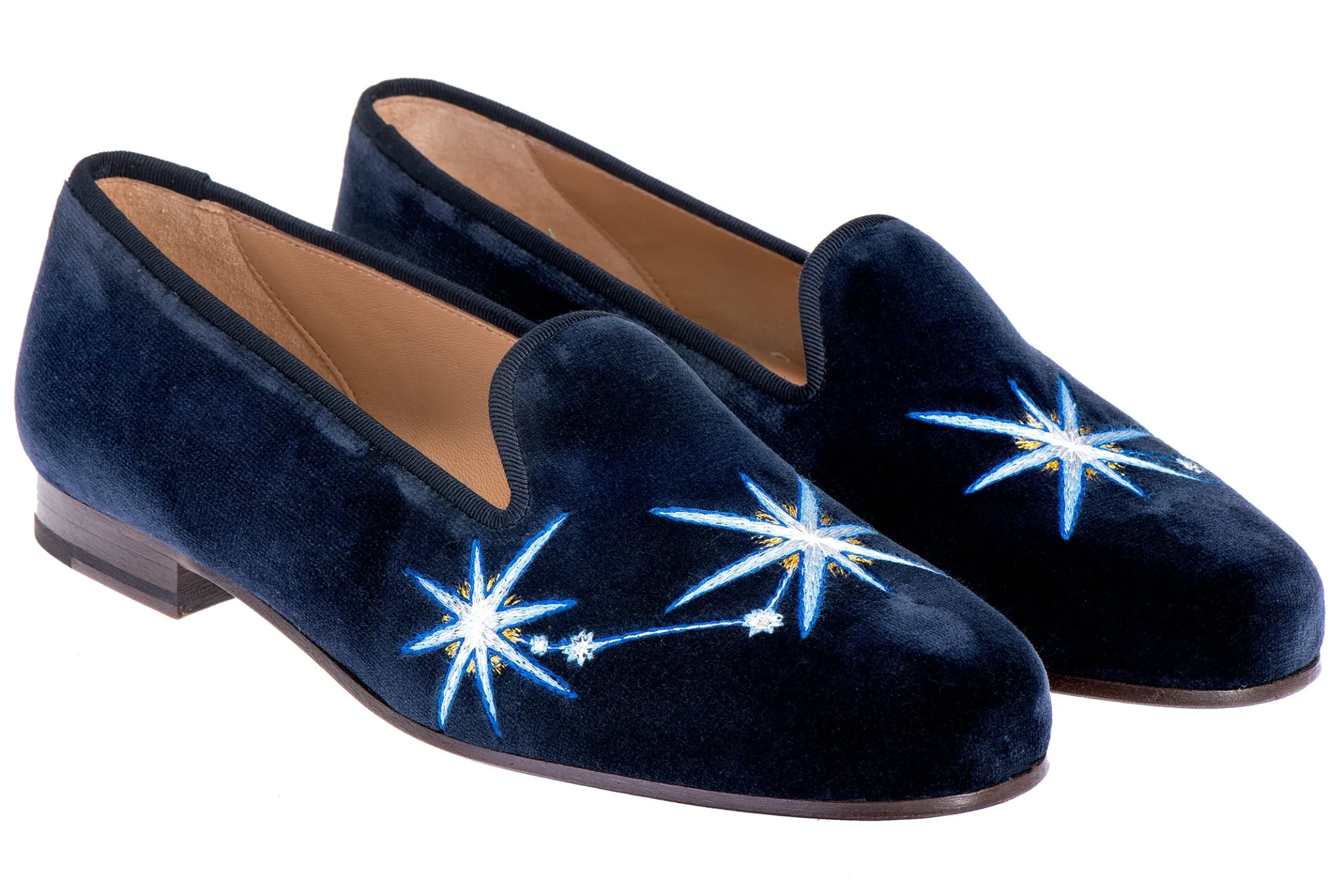 Aries Midnight Velvet Slipper (Women)