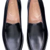 Black Calf Leather Venetian (Men)