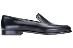 Black Calf Leather Venetian (Men)