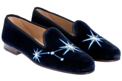 Cancer Midnight Velvet Slipper (Women)