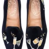 Celebrate Black Velvet Slipper (Narrow)