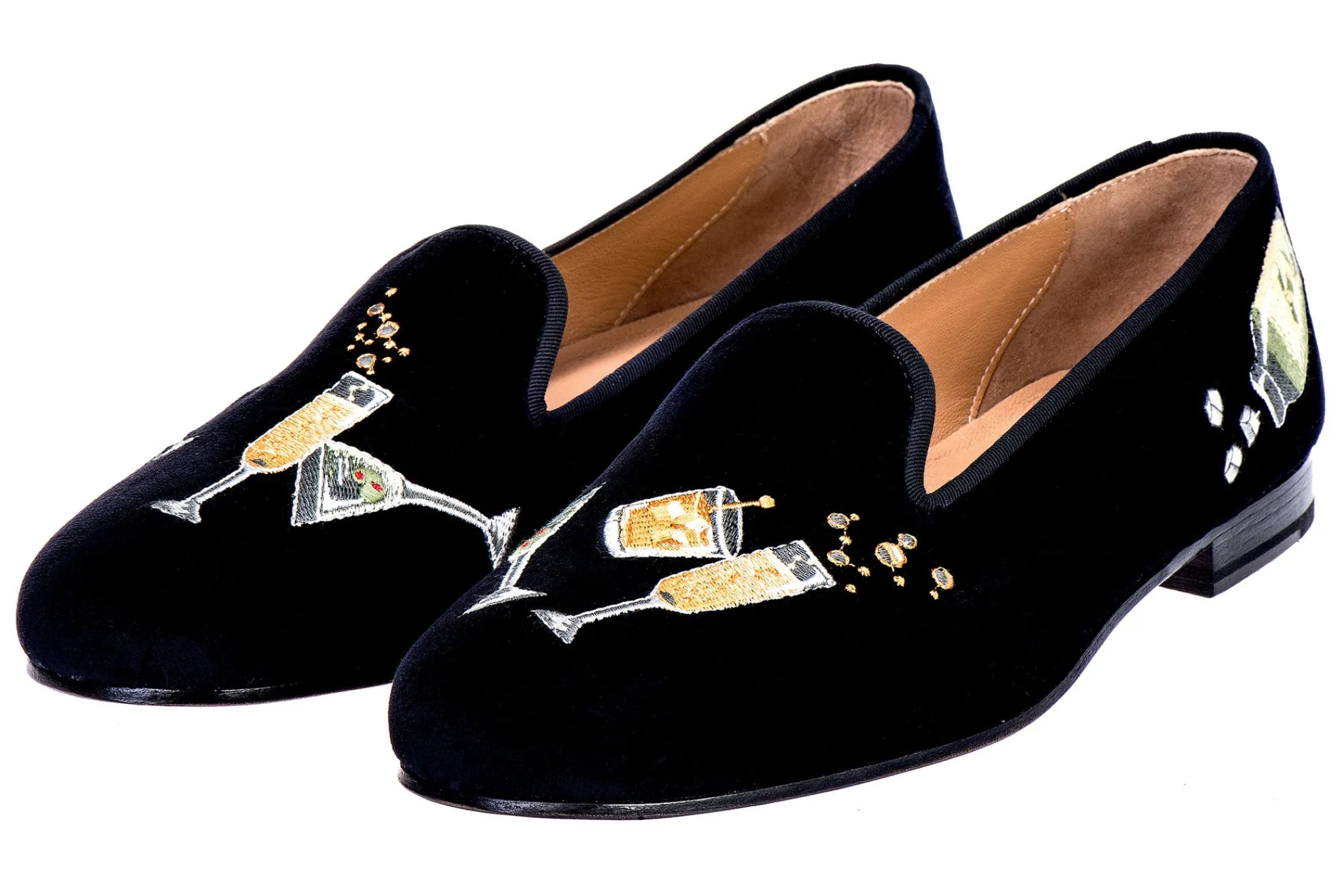 Celebrate Black Velvet Slipper (Women)