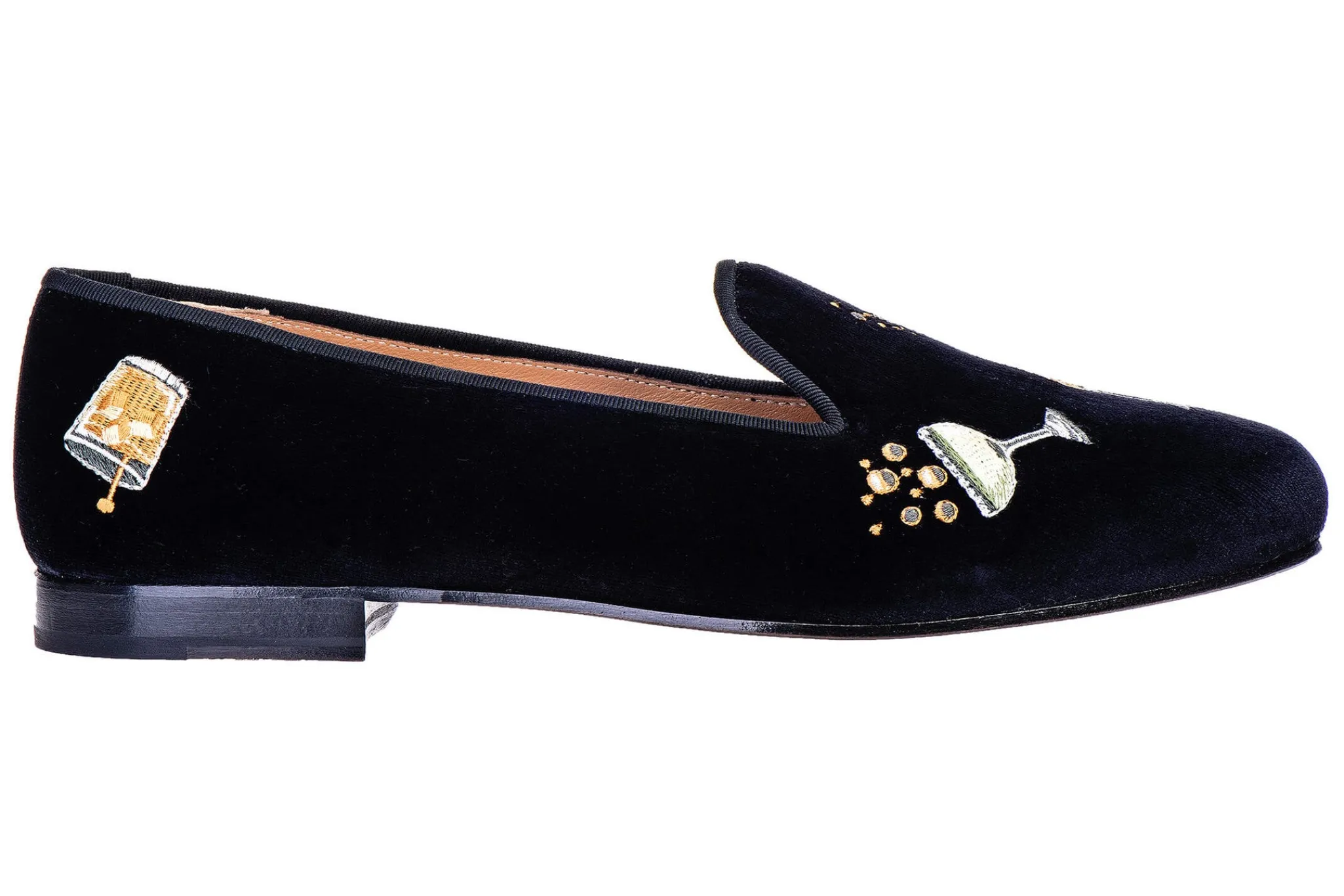 Celebrate Black Velvet Slipper (Women)
