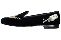Celebrate Black Velvet Slipper (Women)