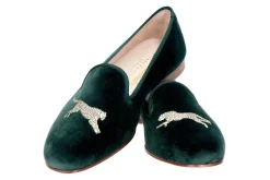Cheetah Evergreen Velvet Slipper (Men)