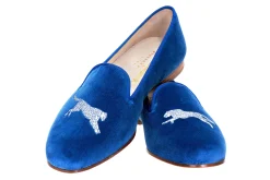 Cheetah Royal Velvet Slipper (Women)