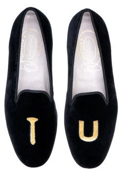 College Black Private Stock Slipper (Women)