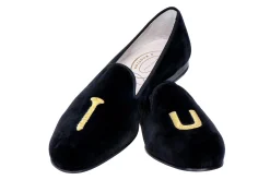 College Black Private Stock Slipper (Men)