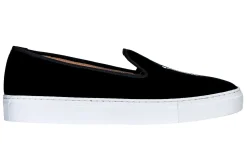 College Black Velvet Sneaker (Men)