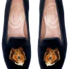Collie Black Velvet Slipper (Men)