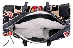 Crest Black Needlepoint Weekender