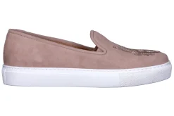 Crest Taupe Suede Sneaker (Women)