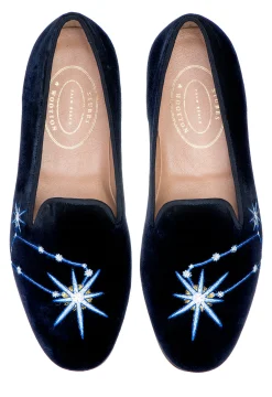 Gemini Midnight Velvet Slipper (Men)