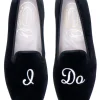 I Do Black Private Stock Slipper (Women)