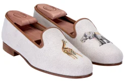 Jungle Flax Linen Slipper (Men)