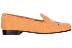 Jungle Ochre Linen Slipper (Women)