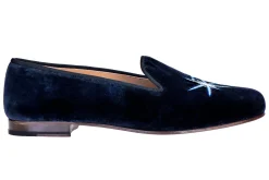 Leo Midnight Velvet Slipper (Men)