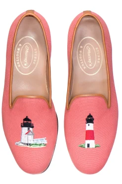 Lighthouse Nantucket Red Slipper (Women)