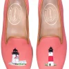 Lighthouse Nantucket Red Slipper (Men)