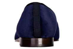 Martini Navy Velvet Slipper (Women)