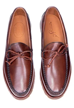 Merritt Brown Boat Shoe (Wide)