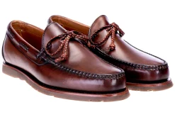 Merritt Brown Boat Shoe (Wide)