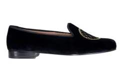 Metropolis Gold Velvet Slipper (Men)
