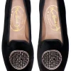 Metropolis Rosegold Velvet Slipper (Men)
