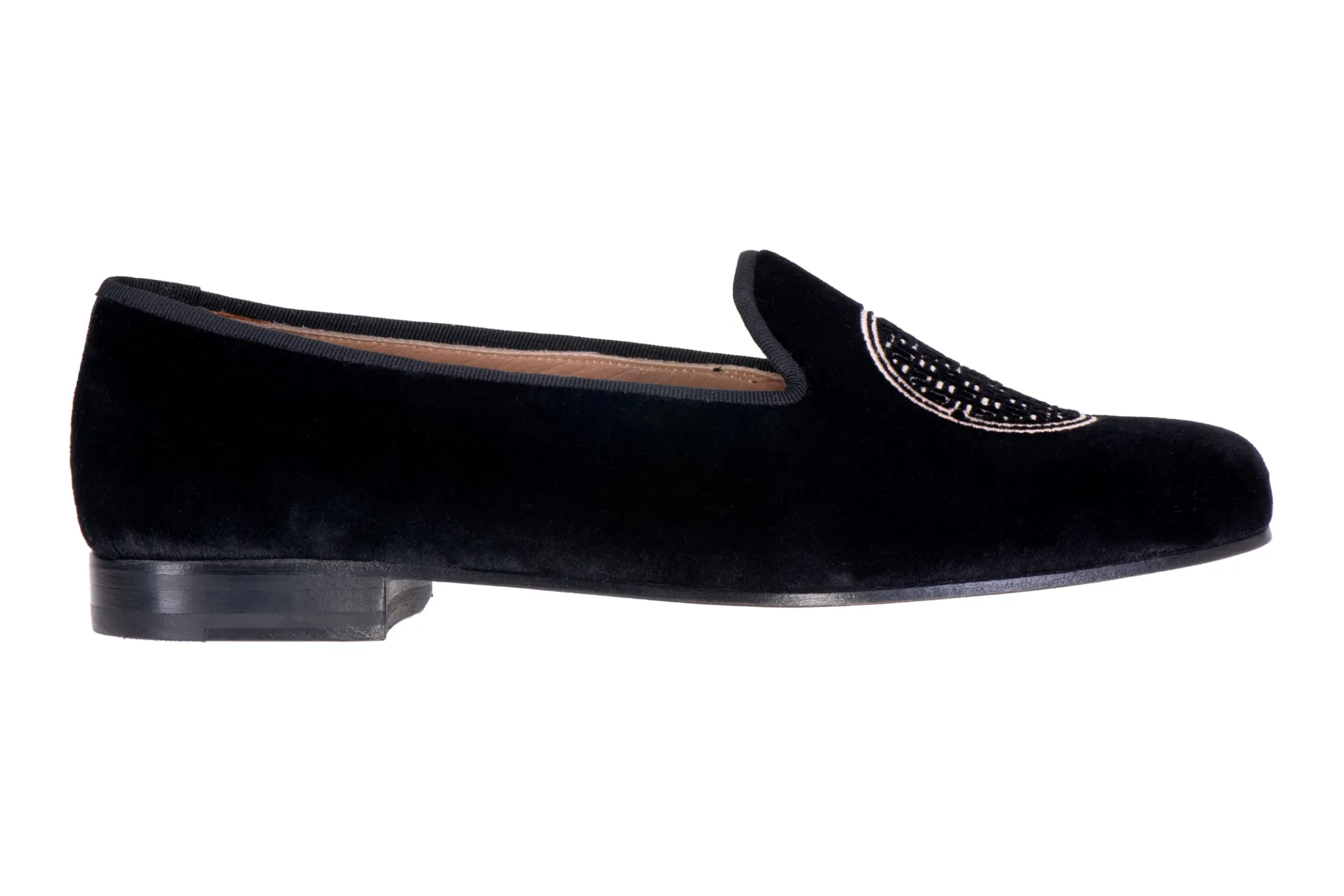 Metropolis Rosegold Velvet Slipper (Women)
