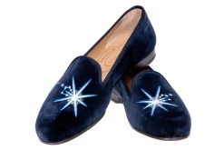 Pisces Midnight Velvet Slipper (Women)