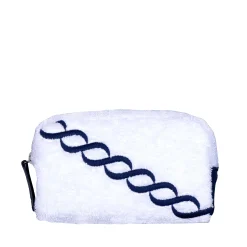 Treccia Navy Clutch