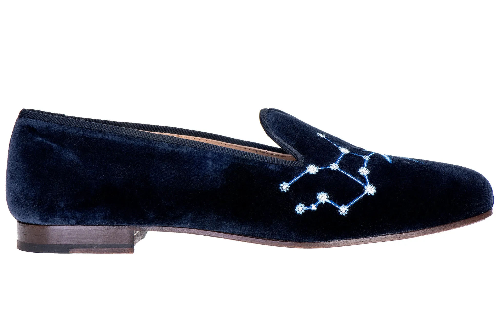 Virgo Midnight Velvet Slipper (Women)