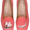 Whaling Nantucket Red Slipper (Women)