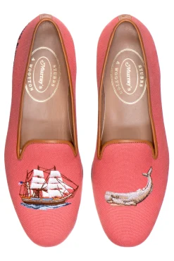Whaling Nantucket Red Slipper (Women)